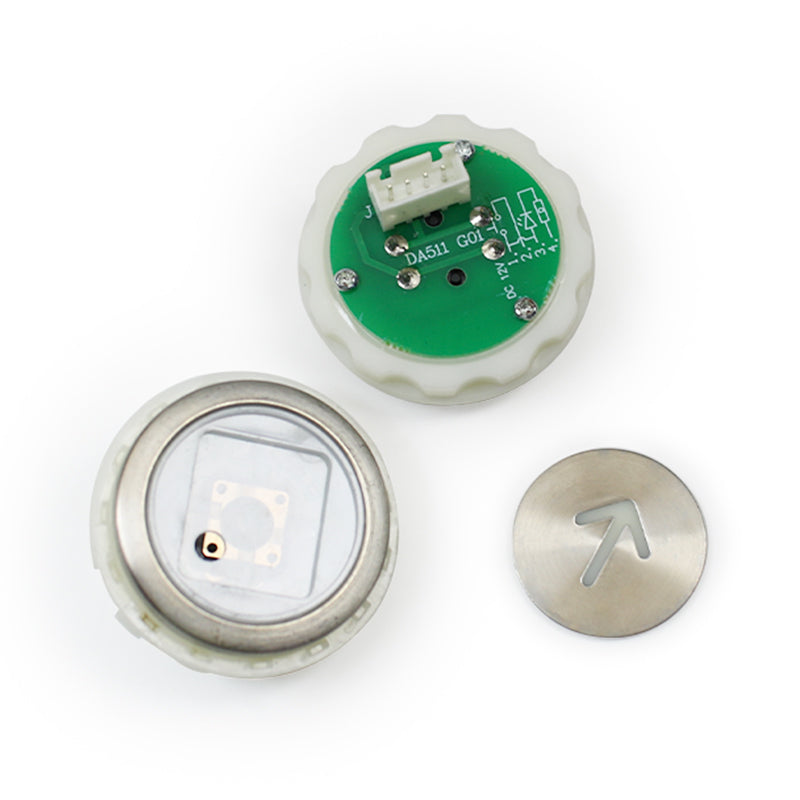 Mitsubishi Aufzugsknopf DA511G01/MTD511G01 (12 V), DA511G01/MTD511G01 (24 V), MTD482/DA482A101G01 (Einzelstecker)
