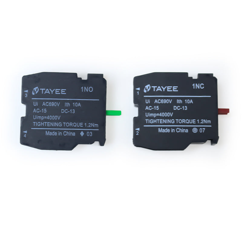 TAYEE (1 Öffner) HilfskontaktTAYEE (1NC)/ TAYEE (1NO)