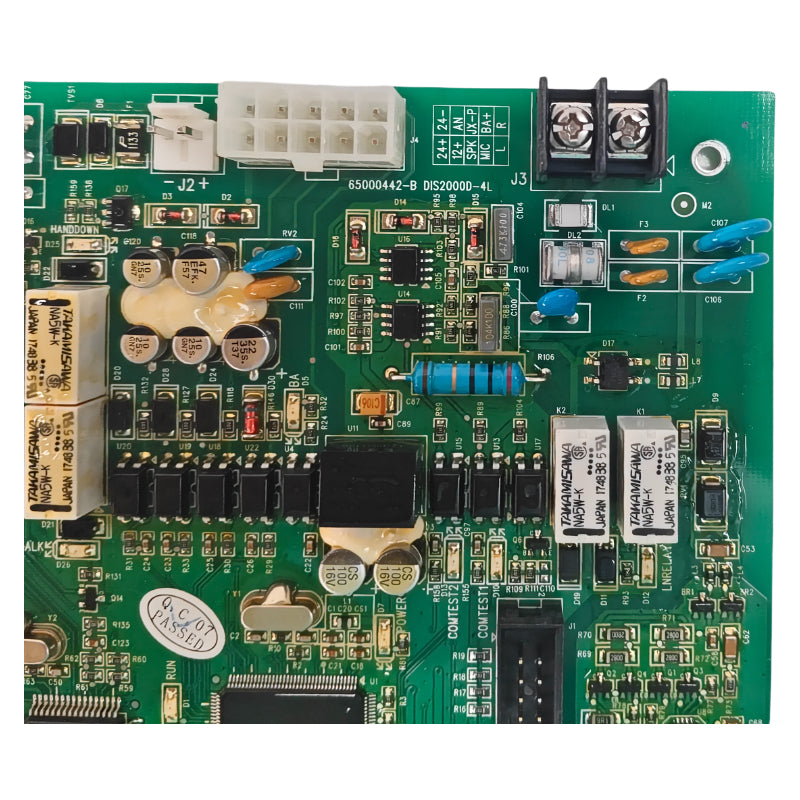 Hitachi Elevator Intercom Terminal Board DIS2000D-4L/65000442-V11