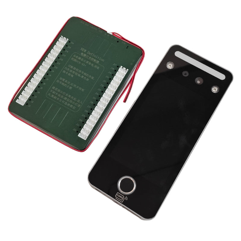 Tenois Gesichts-/Fingerabdruck-/Karten-/Passwort-Zugangscontroller (5 Zoll, 32 Stockwerke) TDTK-EL-32