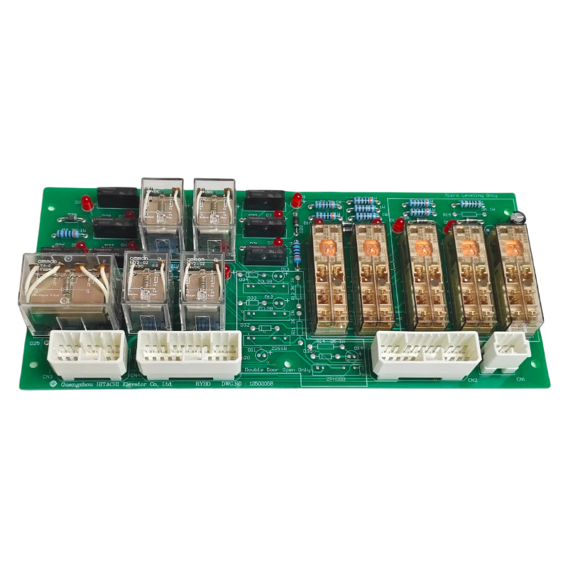 HITACHI Aufzug Relais Board 12502058 (mit Micro Schalter) OMRON Original