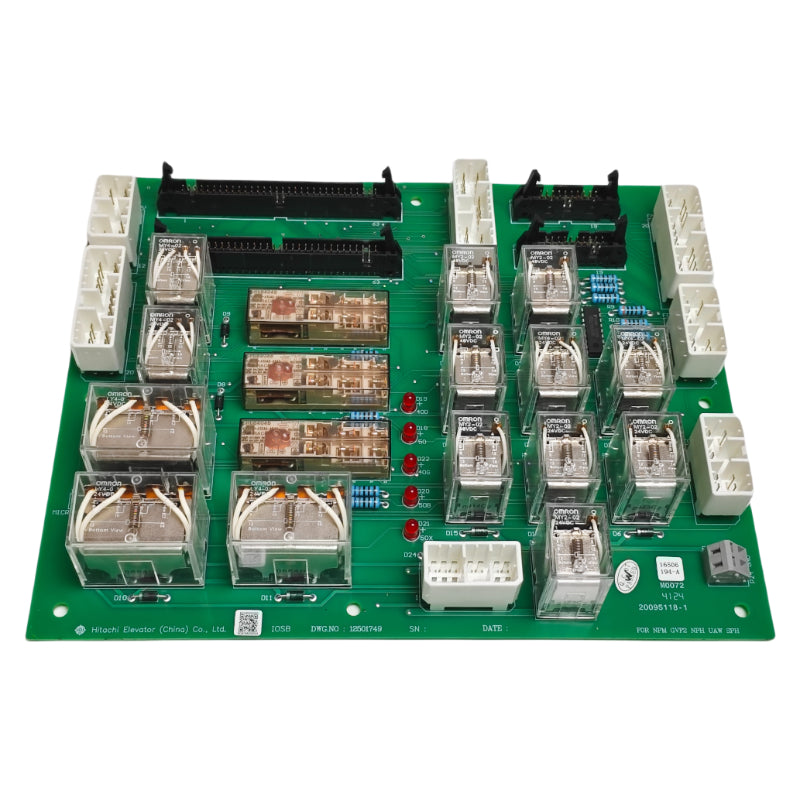 Hitachi Elevator Relay Board 12501749 (Original Omron Relay)