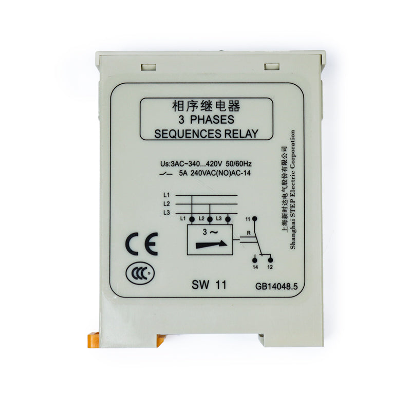 STEP Phase Sequence Relay SW11