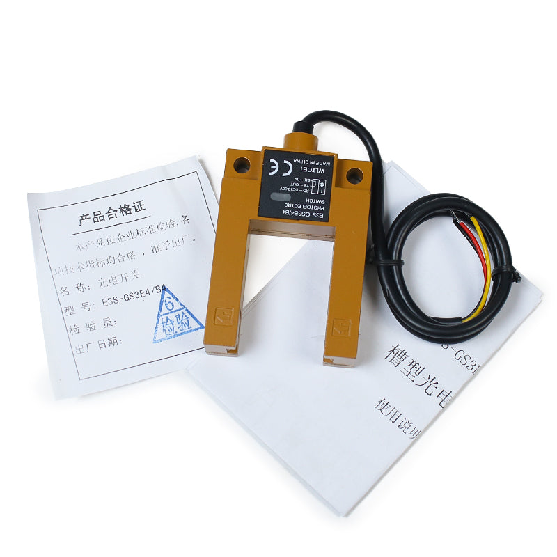 Tenois-Lichtschranke E3S-GS3E4 (Gelb)