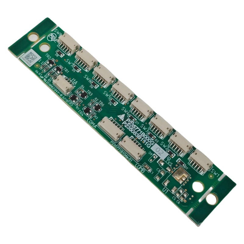MITSUBISHI Aufzugsknopf-Erweiterungsplatine P235083B181G02 (Neu mit Schraubenmarkierungen)