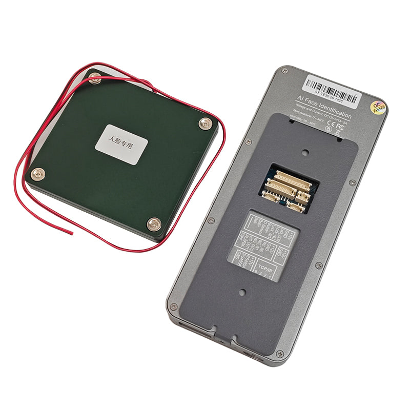 Tenois Gesichts-/Fingerabdruck-/Karten-/Passwort-Zugangscontroller (5 Zoll, 16 Stockwerke) TDTK-EL-16