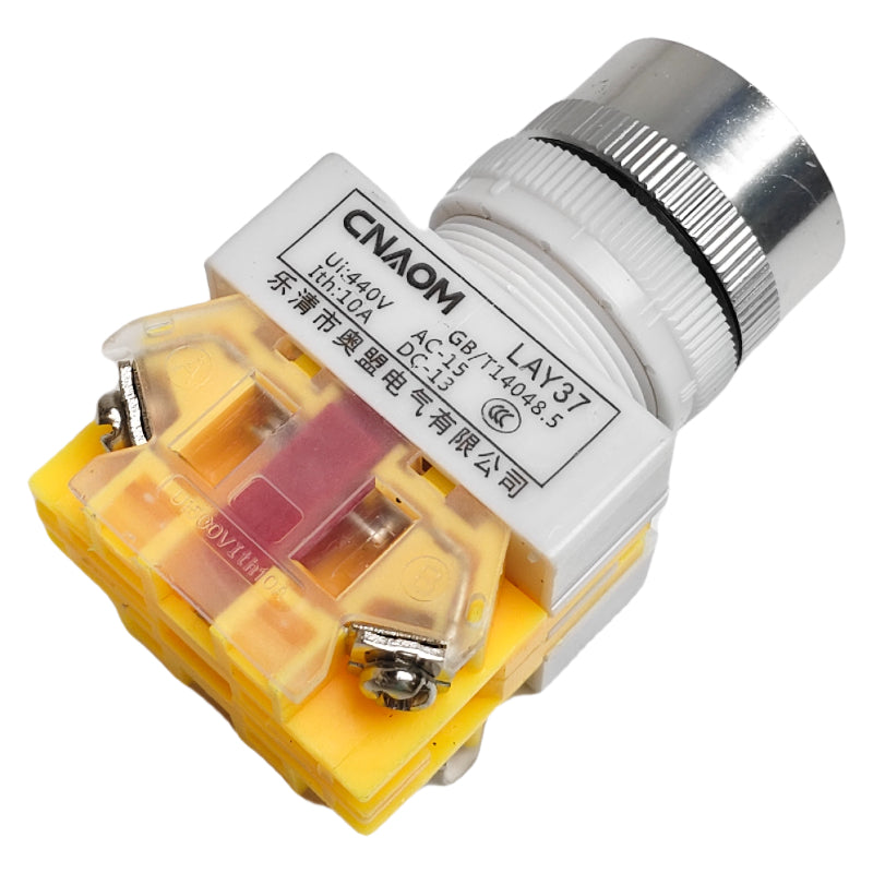 Tenois Elevator Inspection Switch ¨C LAY37 (1NO 1NC, Red)