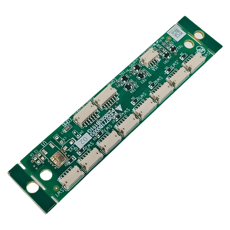 MITSUBISHI Aufzugsknopf-Erweiterungsplatine P235083B181G02 (Neu mit Schraubenmarkierungen)
