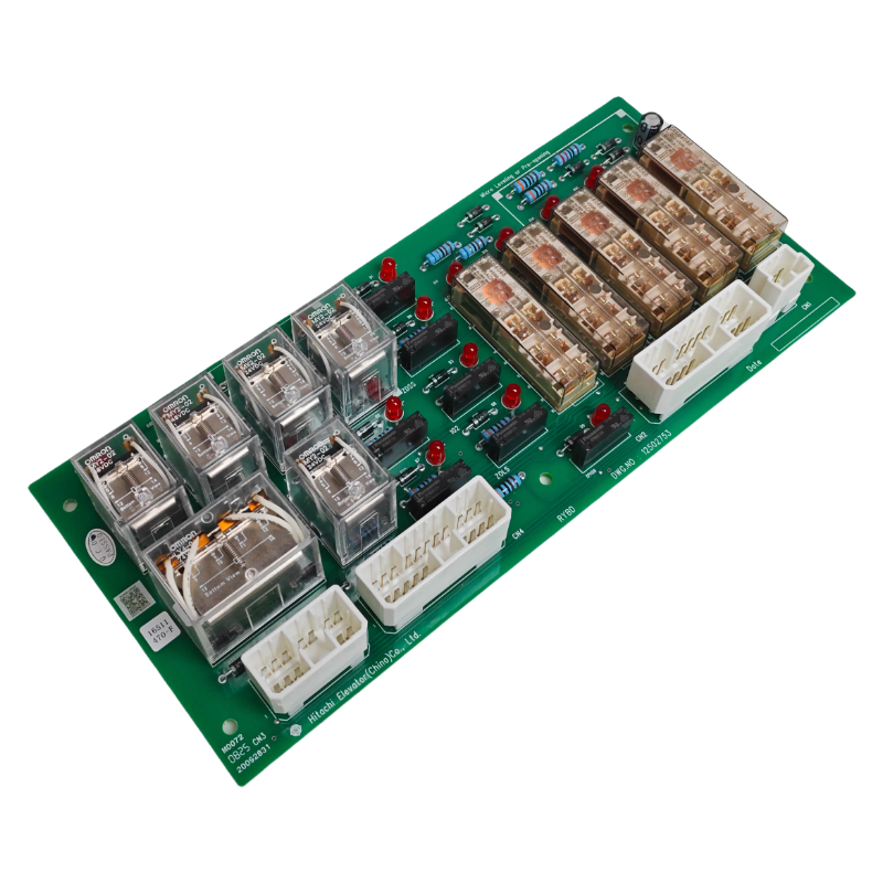 HITACHI Relay Board 12502753 (with Micro Switch) OMRON Genuine