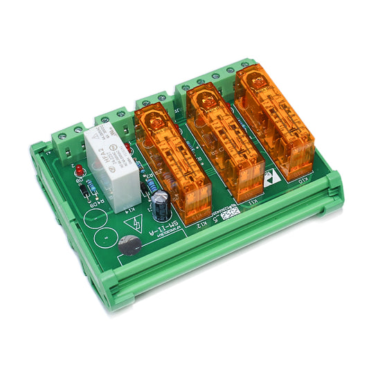 STEP-Relaiskarte SM-11-A (5 Stecker/6 Stecker)