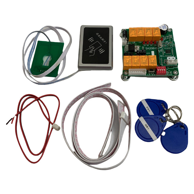 Tenois 8-Floor IC Read/Write Controller (with Card Reader) TDTM-IC-T08