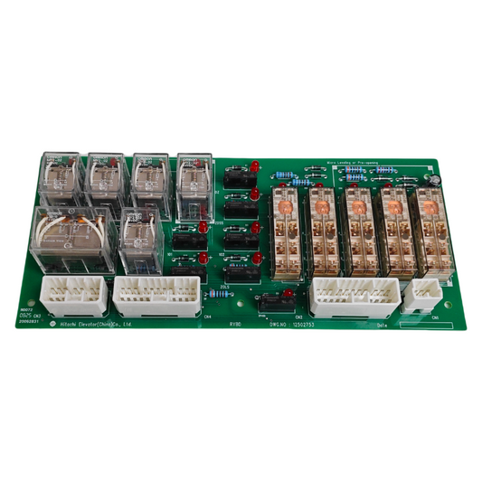 HITACHI Relay Board 12502753 (with Micro Switch) OMRON Genuine