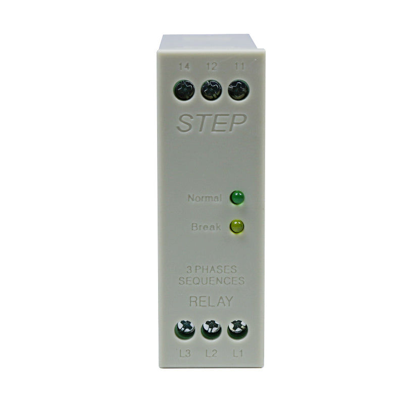 3 Step Sequence Rotation Relay STEP Phase Sequence Relay SW11 – Tenois