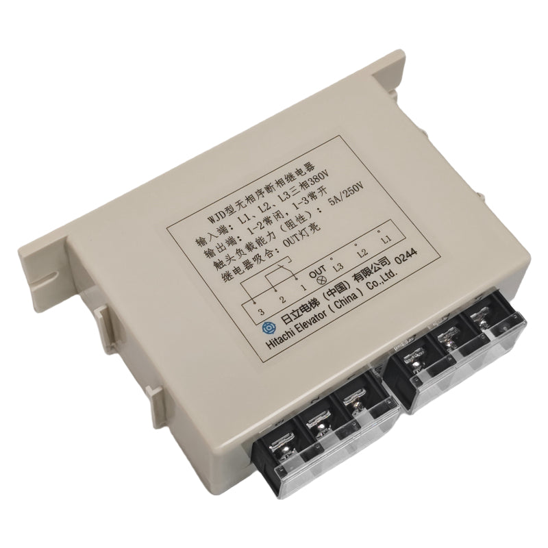 Hitachi Elevator Phase Failure Relay WJD-13503550-A
