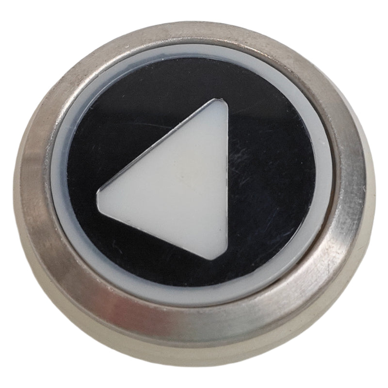 Kone Button KONE Elevator Button ¨C Red Light (Black Surface, No Braille) – Tenois