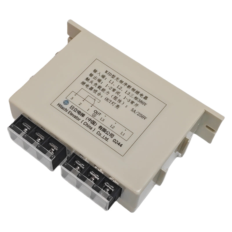 Hitachi Elevator Phase Failure Relay WJD-13503550-A